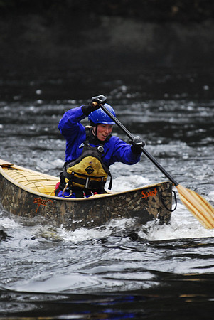 White Water canoeing in Muskoka